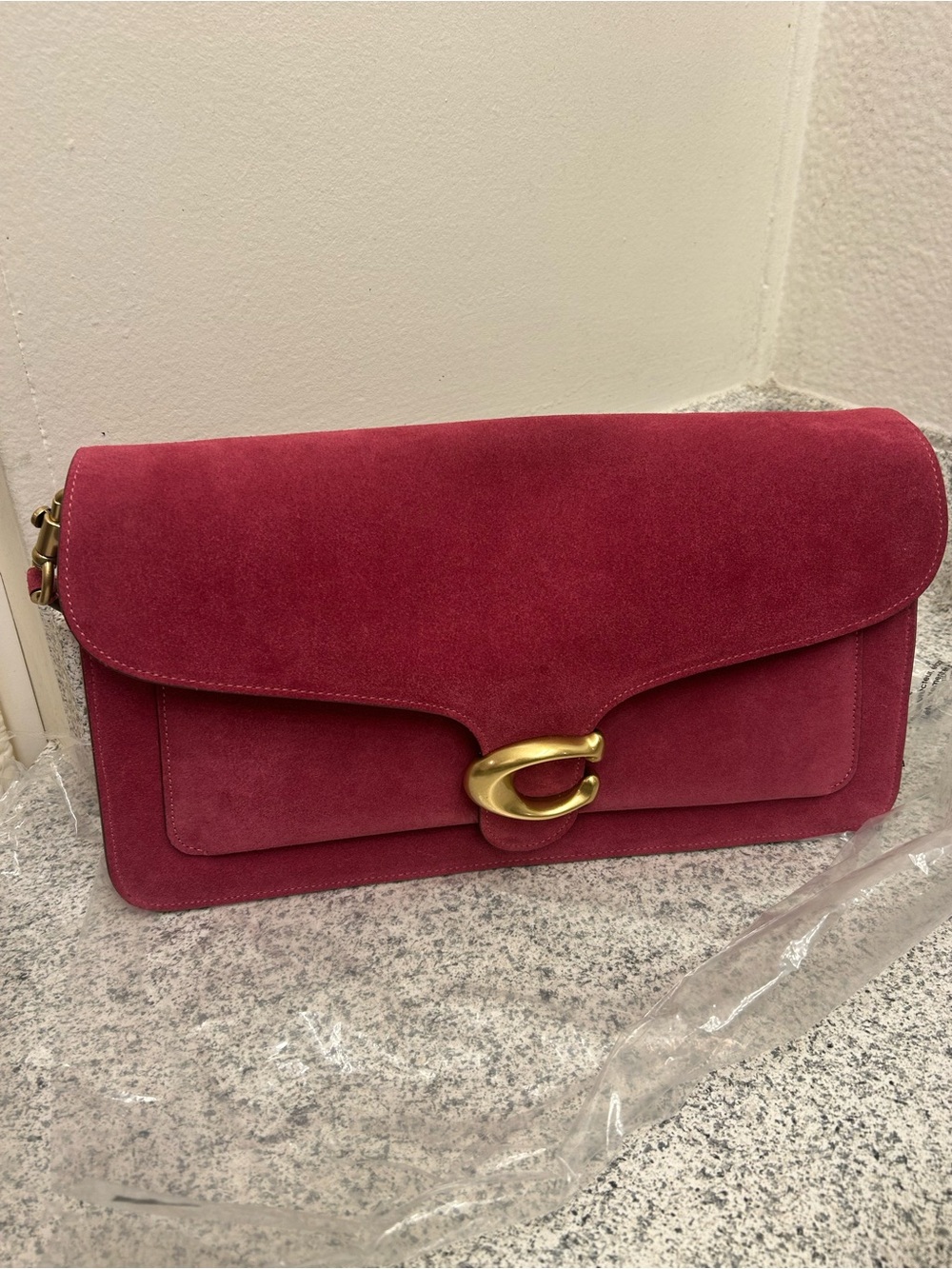 Coach Tabby 36 Dark Fuschia